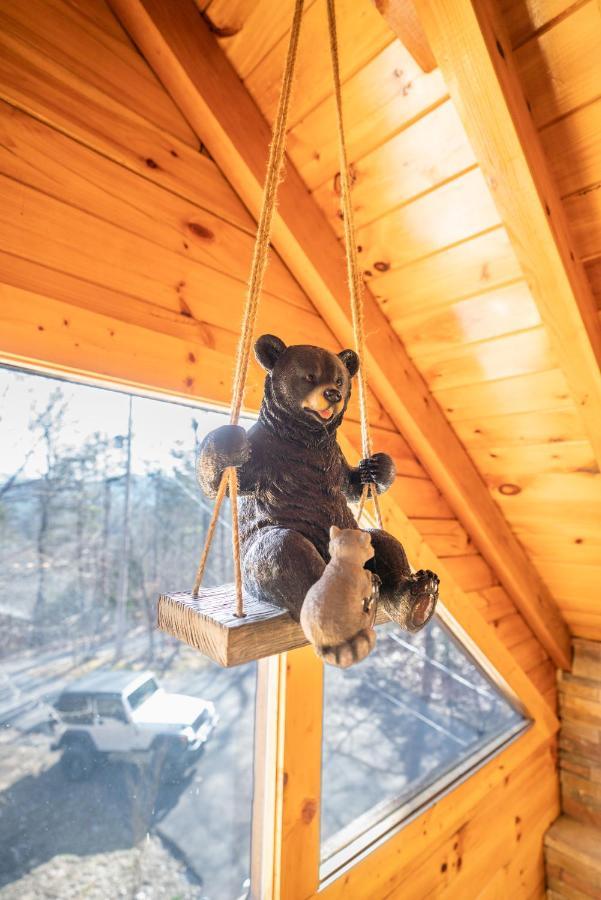 Comfort Cabin Bearway To Heaven W Private Hot Tub Пиджен-Фордж Экстерьер фото